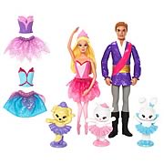 Barbie Pink Shoes Small Ballerina Doll Gift Pack